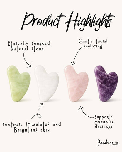 Amethyst Gua Sha Stone