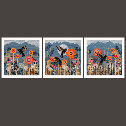 Silent Stars At Night II 8 x 8 Print