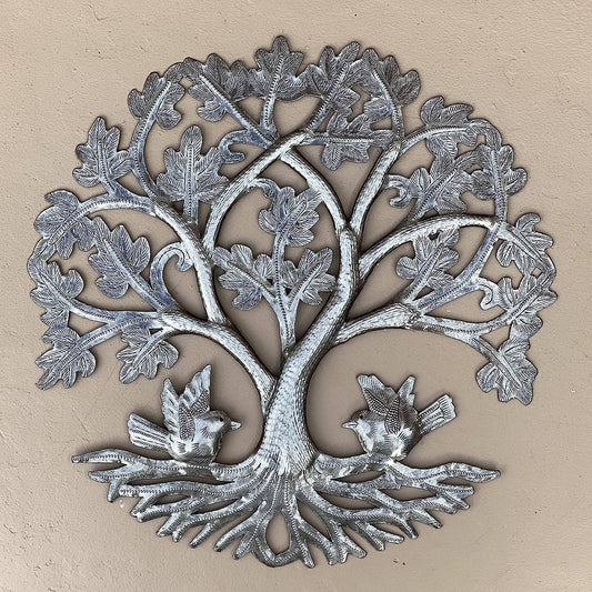Oak Tree Metal Wall Art