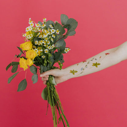 Spring Sprigs Tattoo Pair