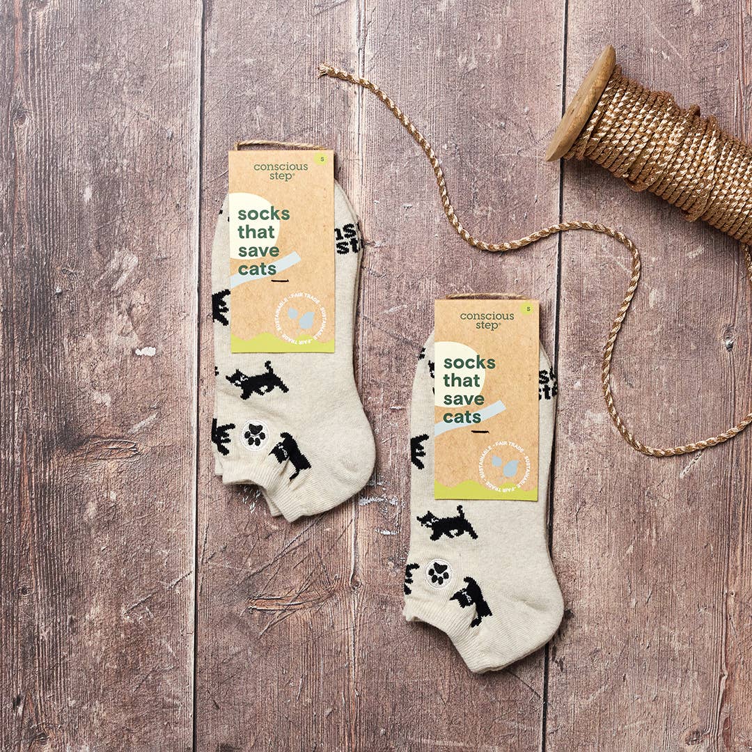 Ankle Socks that Save Cats