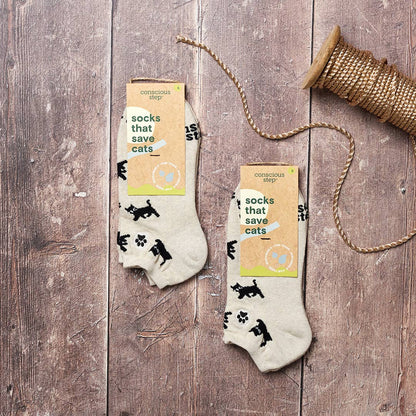Ankle Socks that Save Cats