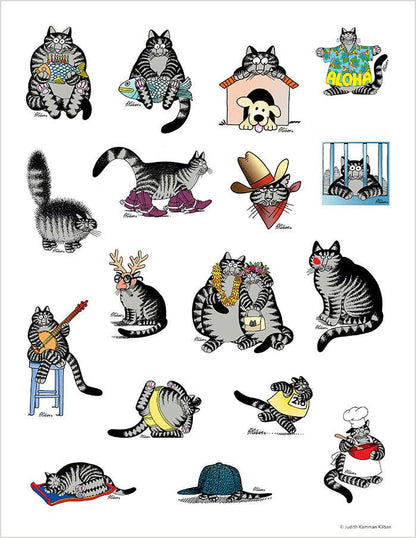 Cat Sticker Book