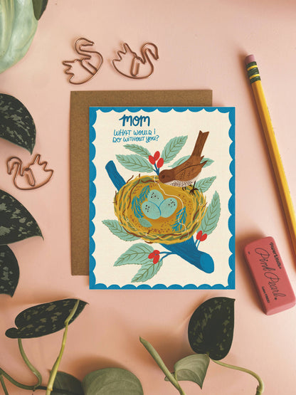 Mother's Day Nest Card