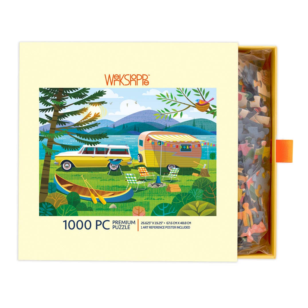 Happy Camper 1000 Piece Puzzle