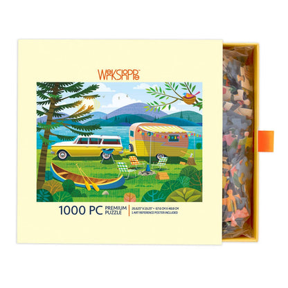 Happy Camper 1000 Piece Puzzle