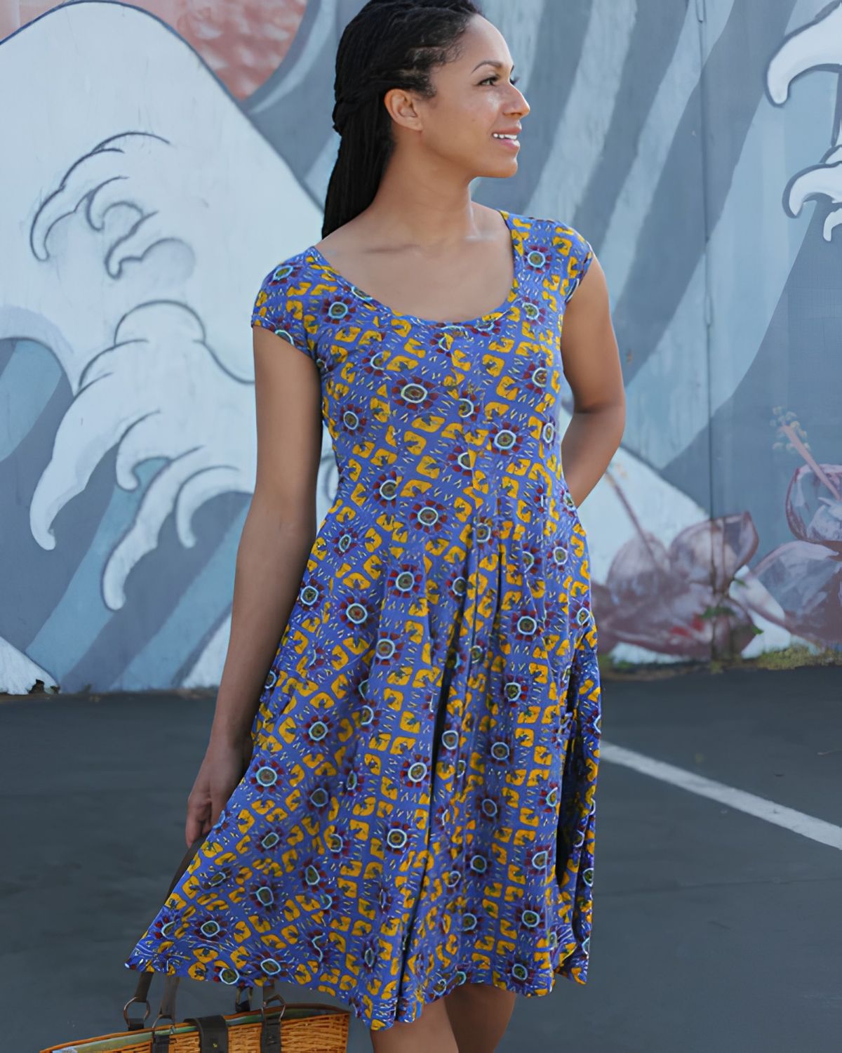 Capitola Dress in Paradiso Print | Effie's Heart