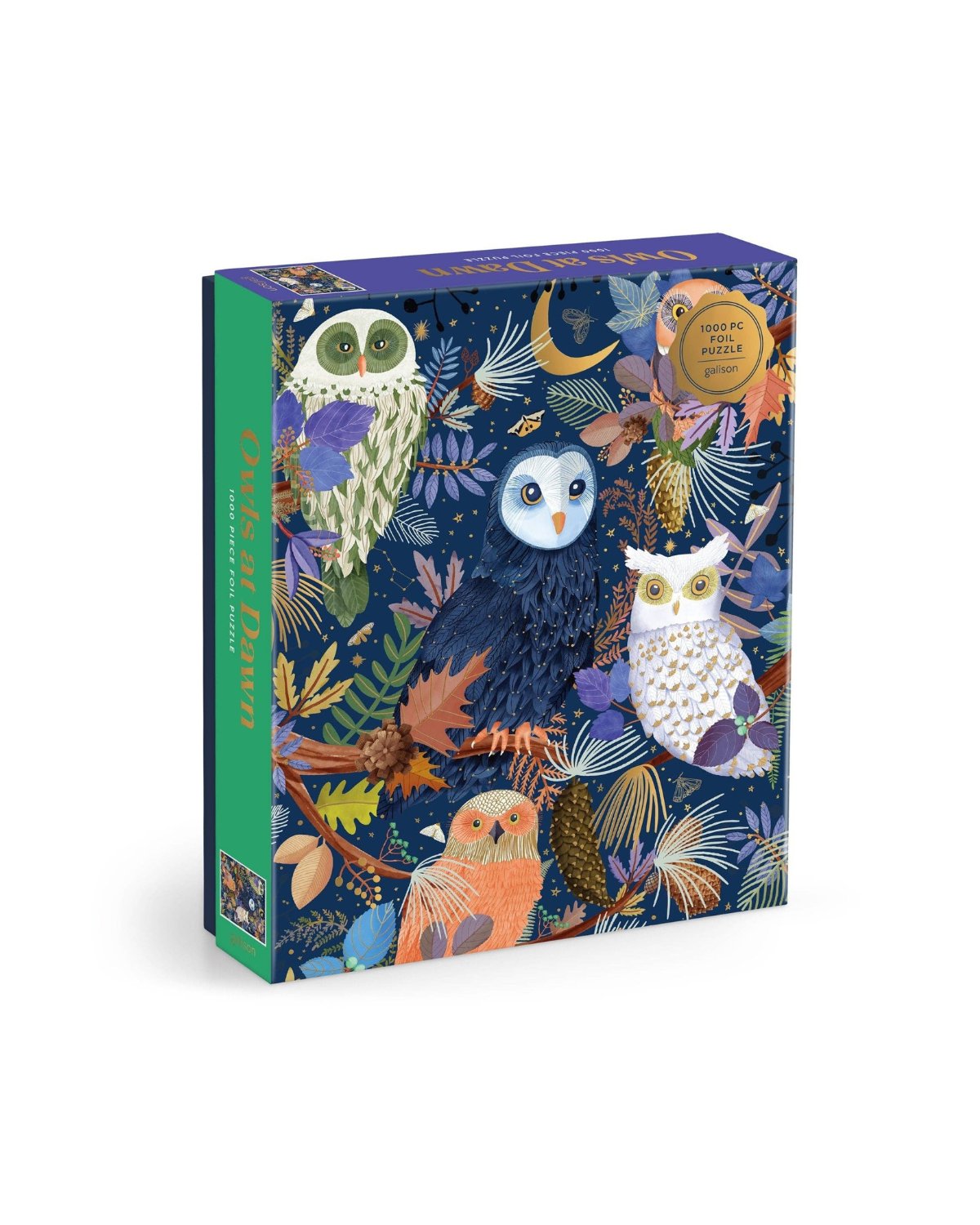 Owls at Dawn 1000 Piece Foil Puzzle