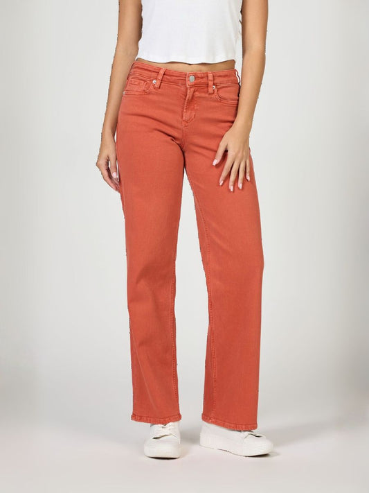 Taylor Straight Jean in Brick | Dear John