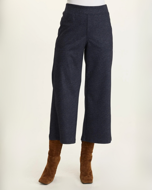 Isidro Crop in Indigo | Wearables