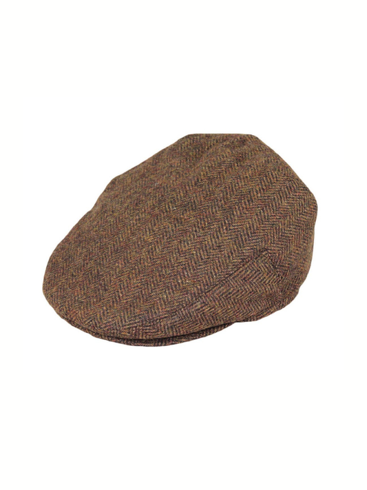 Flat Cap in Brown