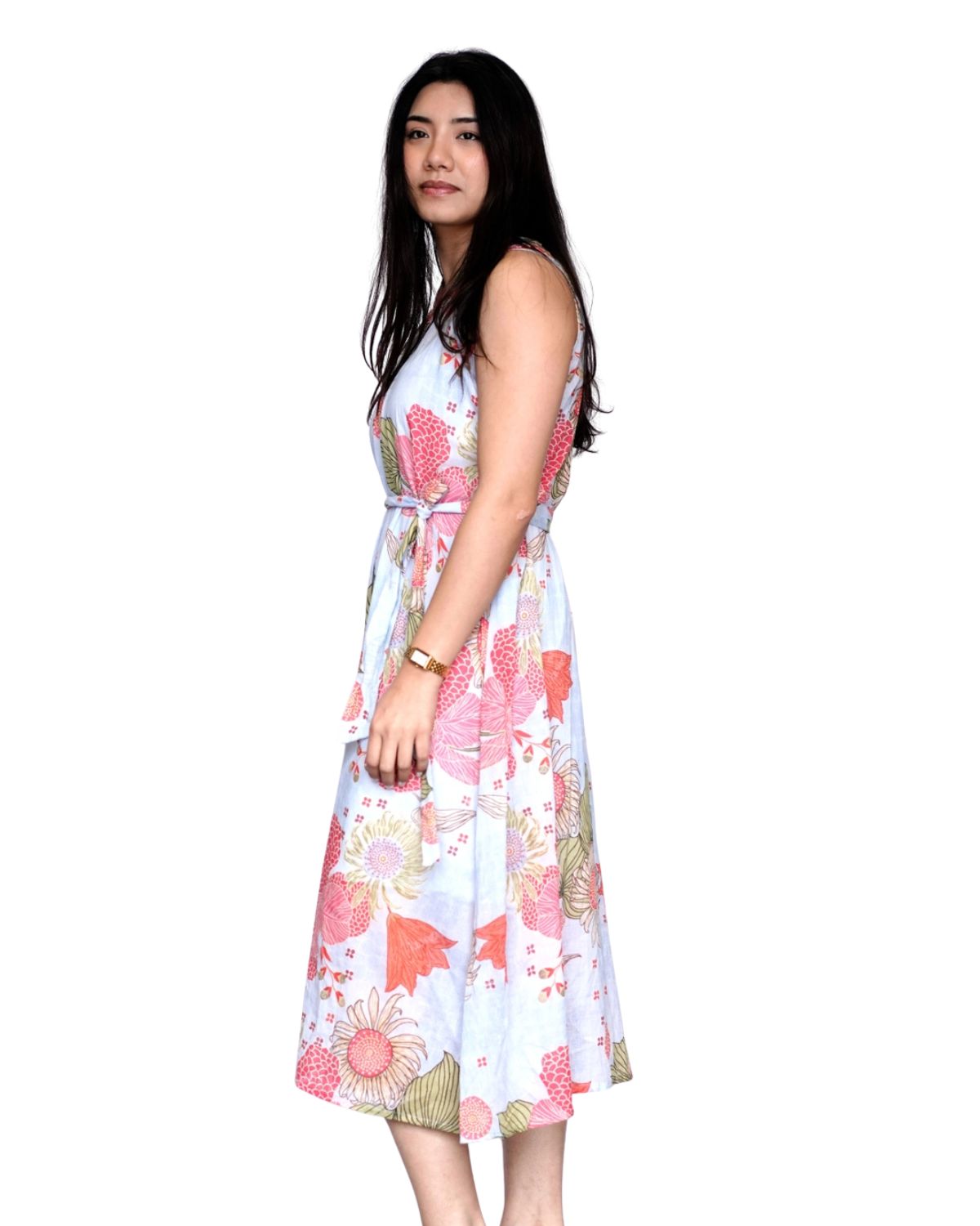 Meadow Bloom Cotton Dress