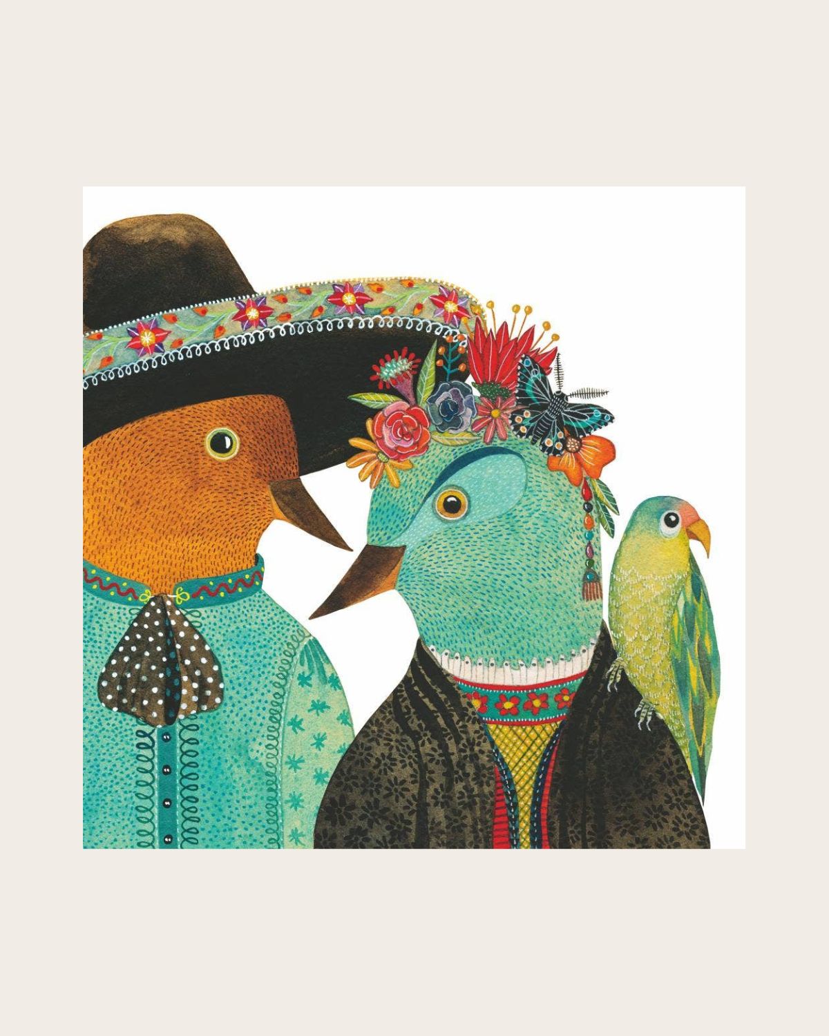 Amores Beverage Napkins