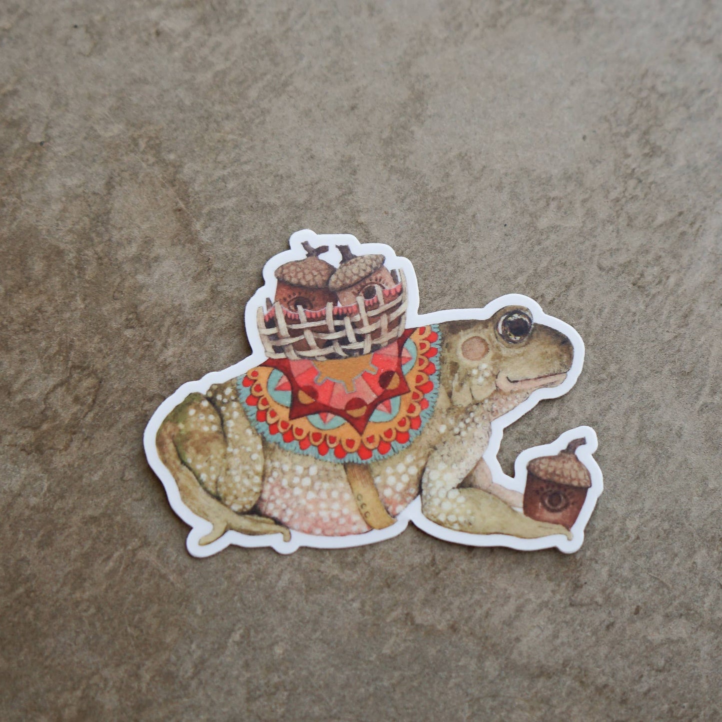 Acorn Forager Sticker
