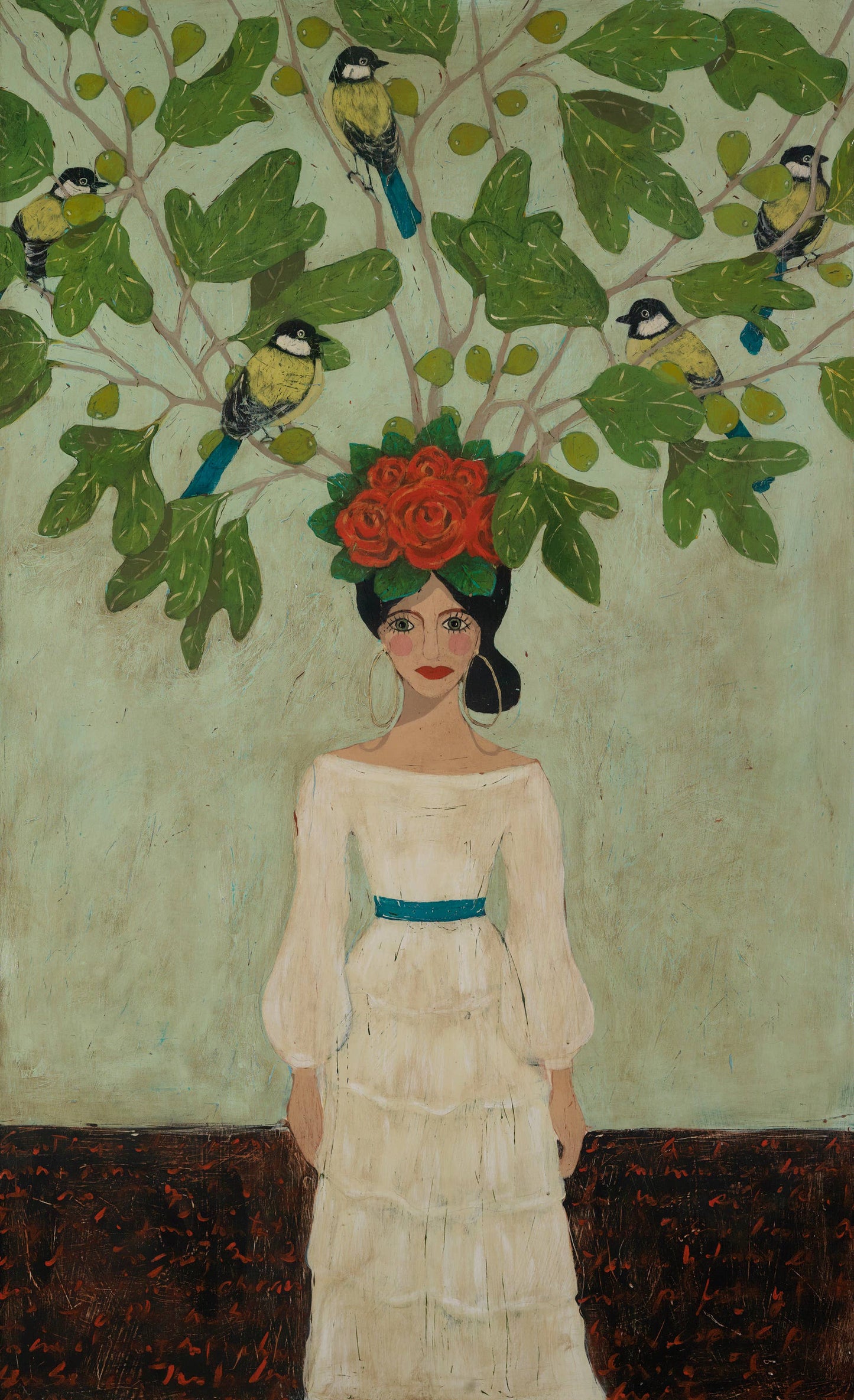 Mary's Fig Greeting Card