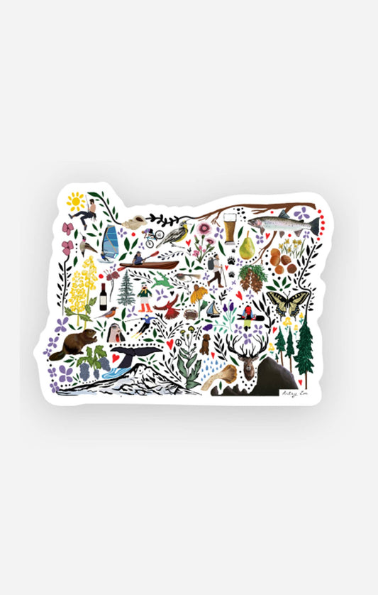 Oregon Artist Sticker