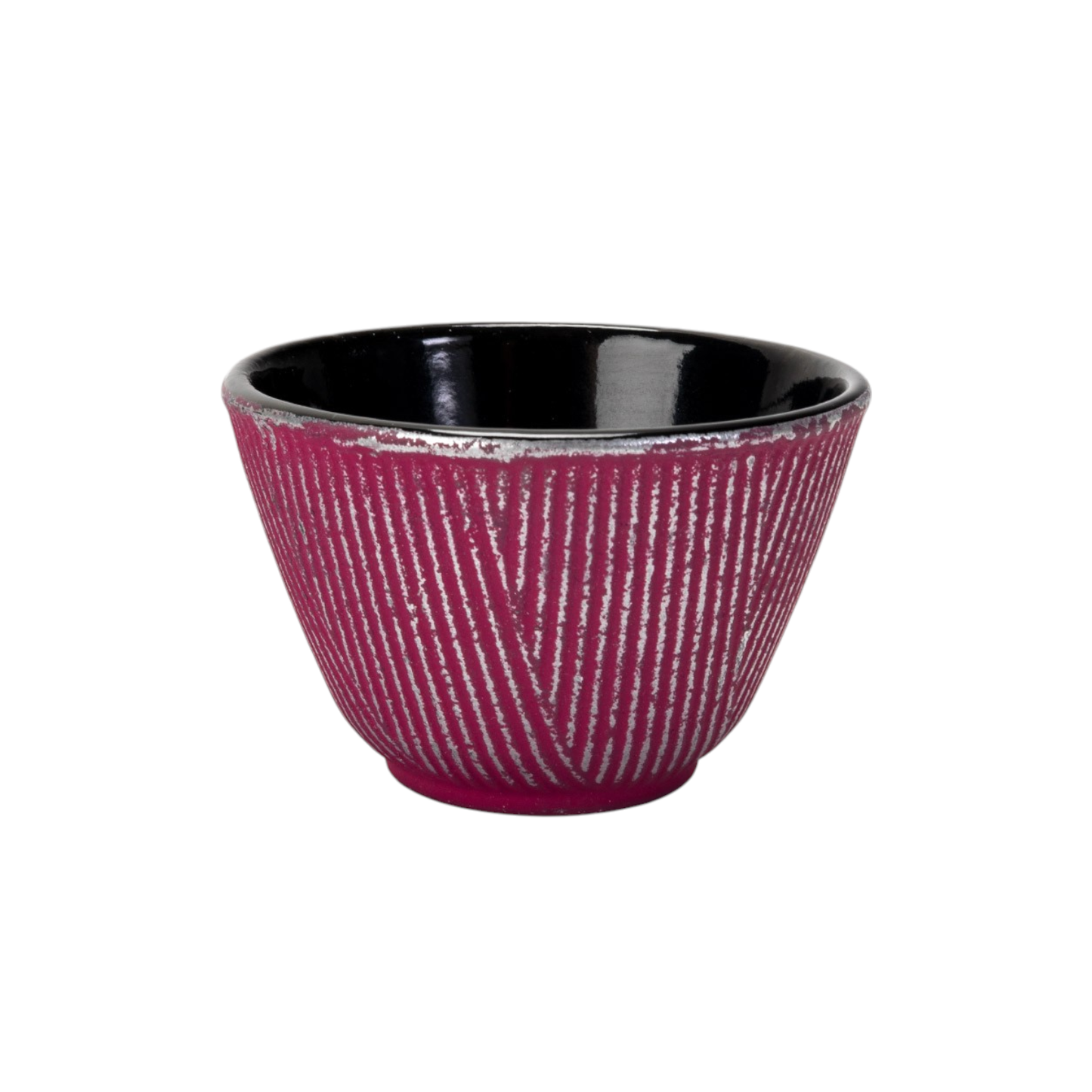 Magenta Cast Iron Tea Cup