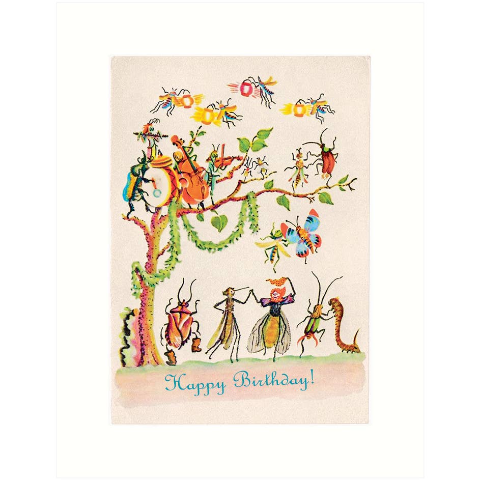 Insect Party Card