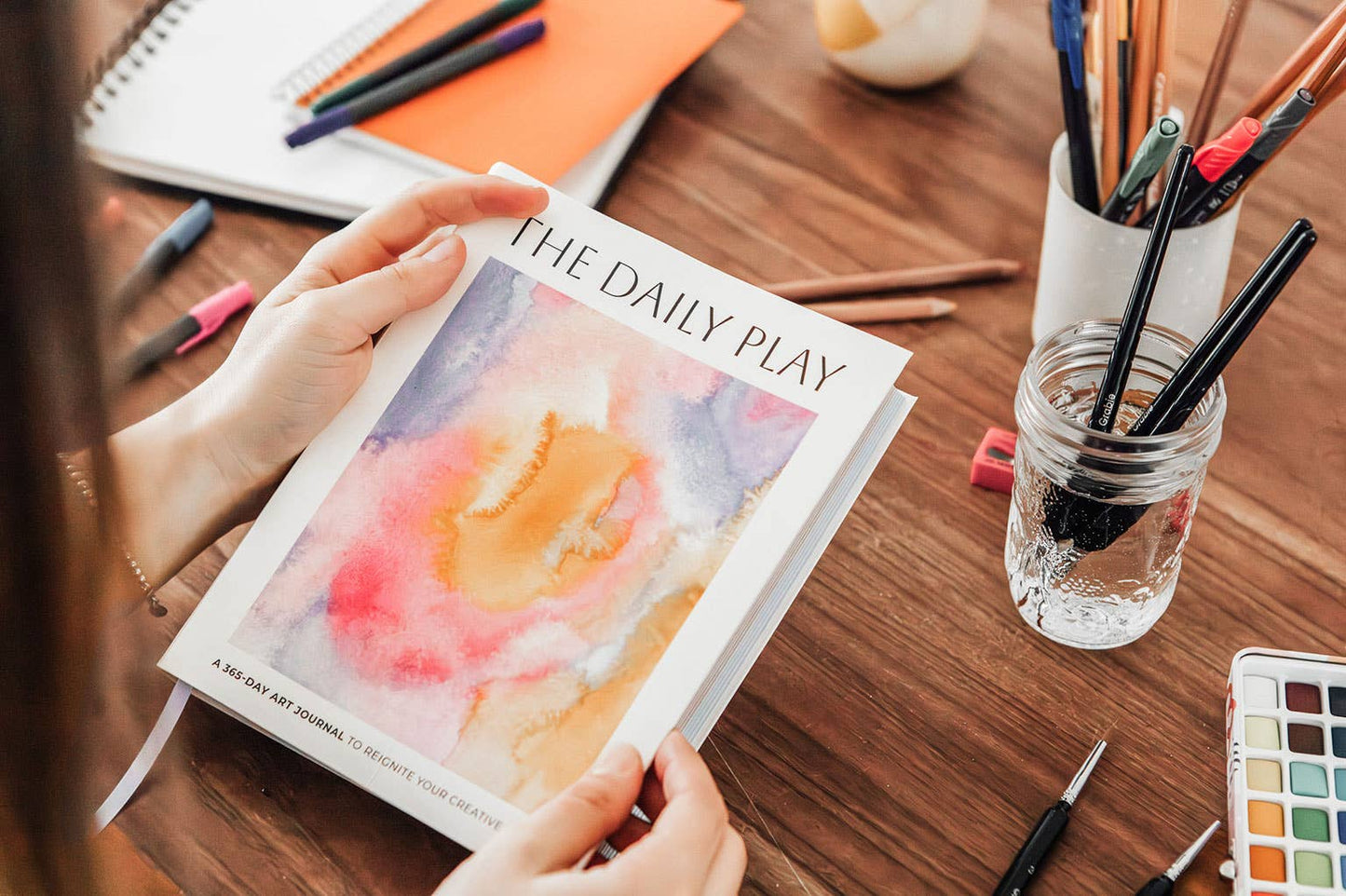 The Daily Play: A 365-Day Art Prompt Journal