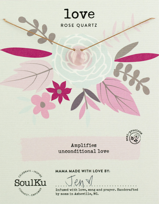 Love Rose Quartz Necklace