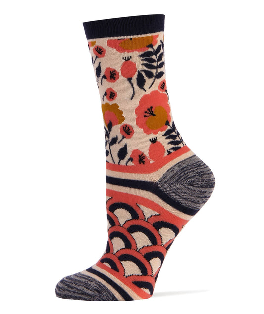 The Wild Bamboo Crew Socks