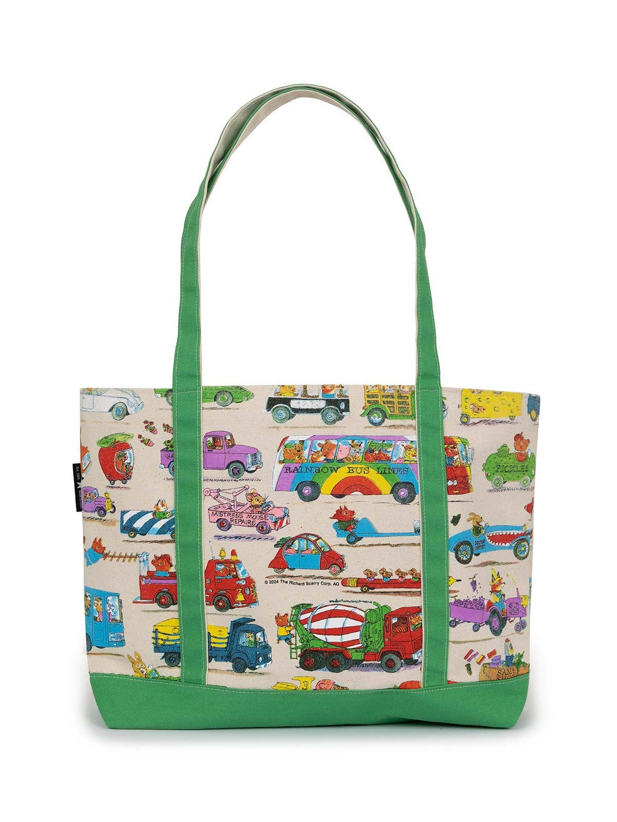 Richard Scarry Zippered Boat Tote