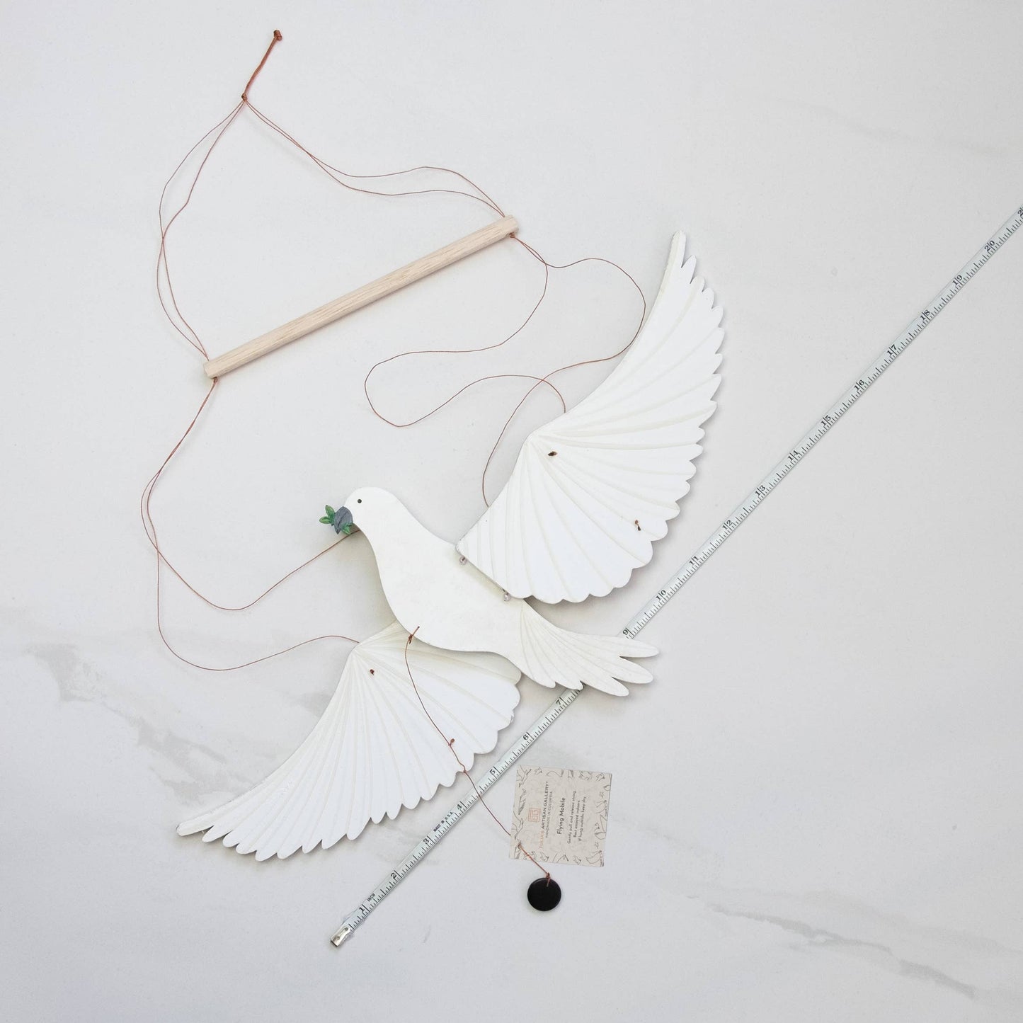 Peace Dove Flying Bird Mobile