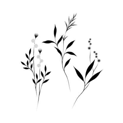 Botanicals Tattoo Pair