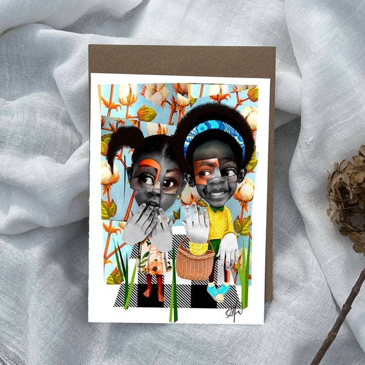 Secret's Garden Greeting Card