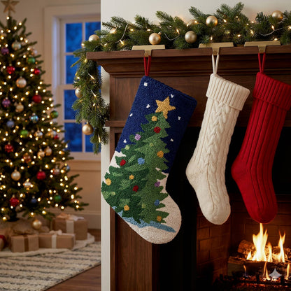 Christmas Tree Hook Stocking