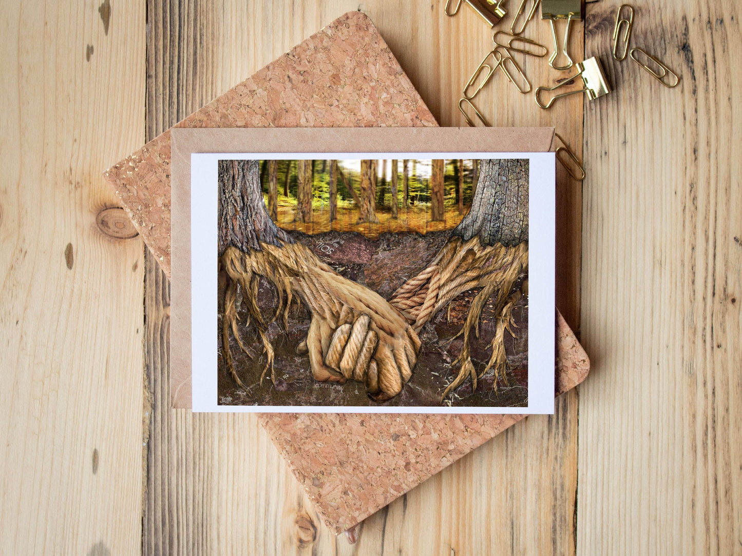 Roots Greeting Card