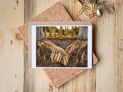 Roots Greeting Card