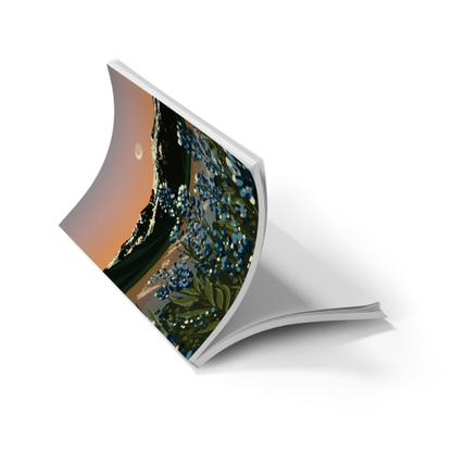Lupines  Soft Touch Layflat Notebook