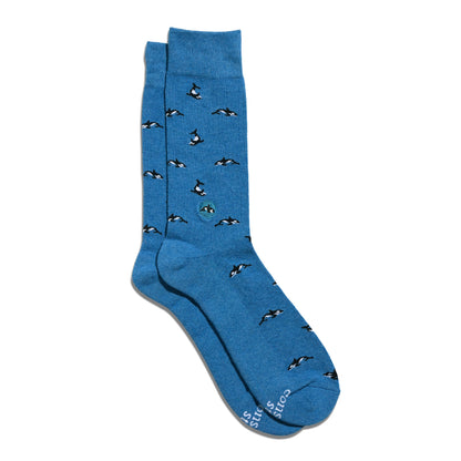 Socks that Support Orcas
