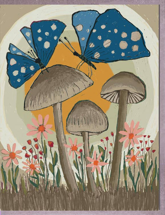 Mushrooms Card