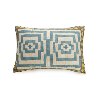 Hypnotic 3-Piece Quilt Set in Blue