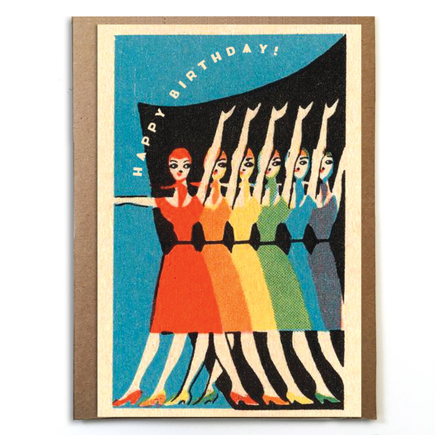 Vintage Birthday Ladies Card