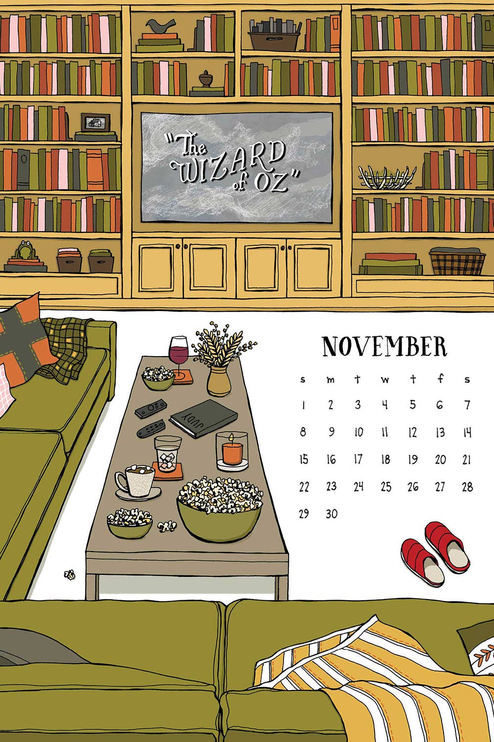 2026 Illustrated Calendar