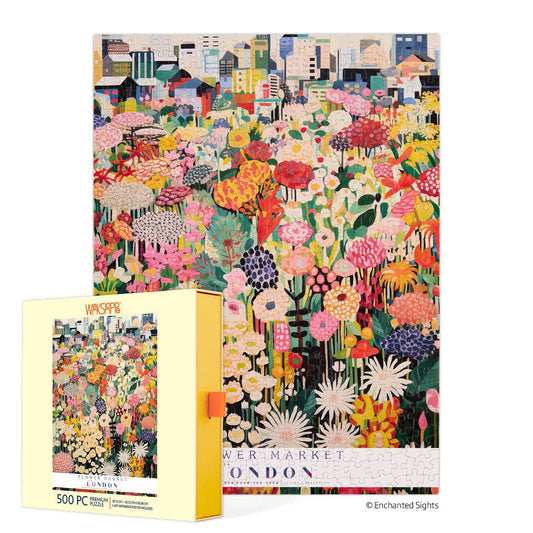 London Flower Market 500 Piece Puzzle
