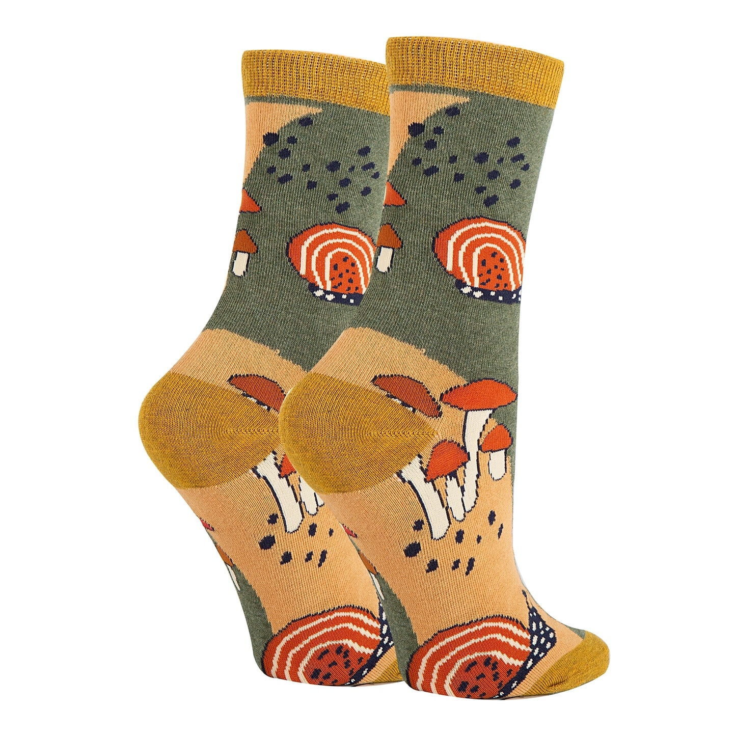 Hongo Delight Cotton Crew Socks