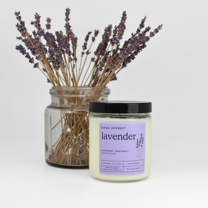 Lavender Jar Candle