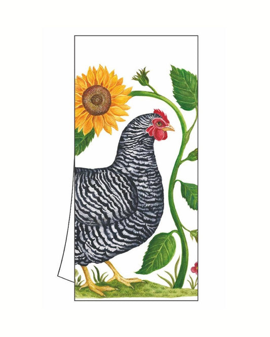 Heavenly Hen Cotton Kitchen Towel