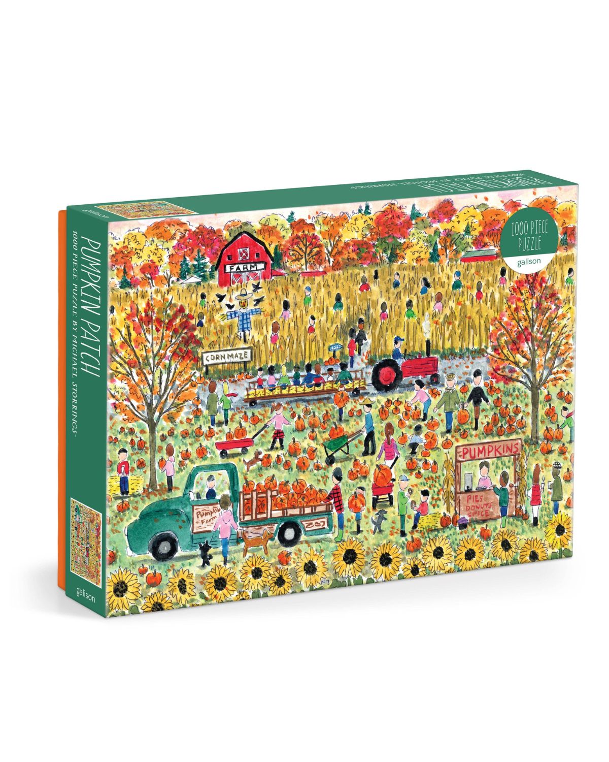 Michael Storrings Pumpkin Patch 1000 Piece Puzzle