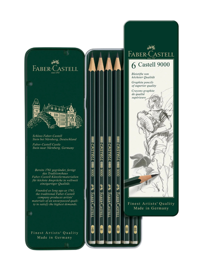 Castell 9000 Graphite Pencils