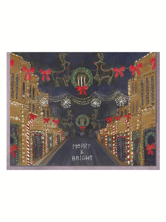 Reindeer Lights Card