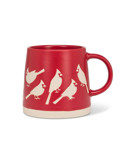 Red Cardinal Wide Base Mug