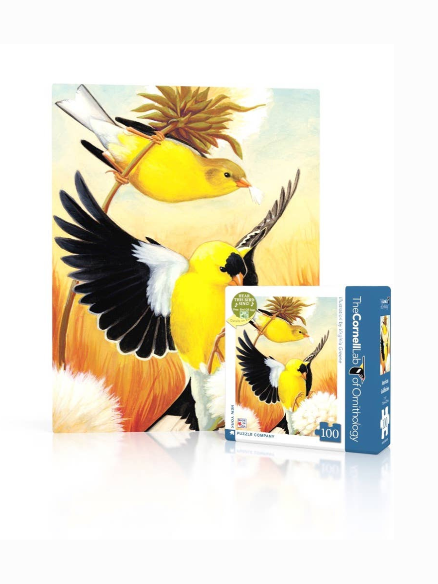 American Goldfinch 100 Piece Mini Puzzle
