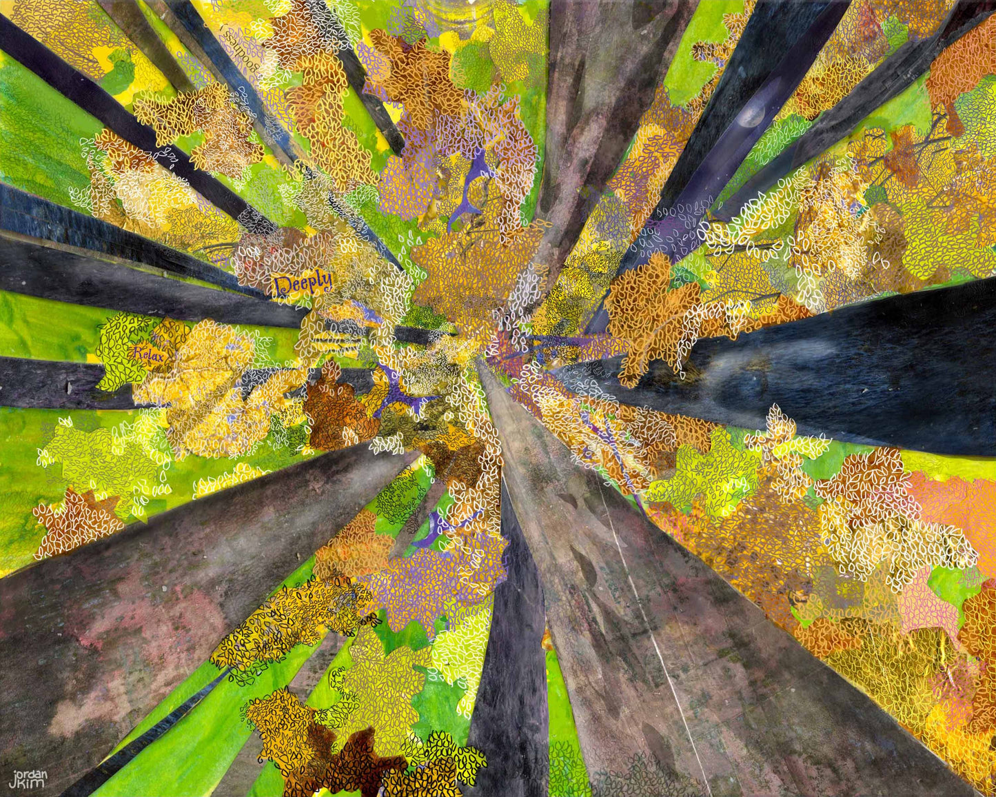 Canopy Greeting Card