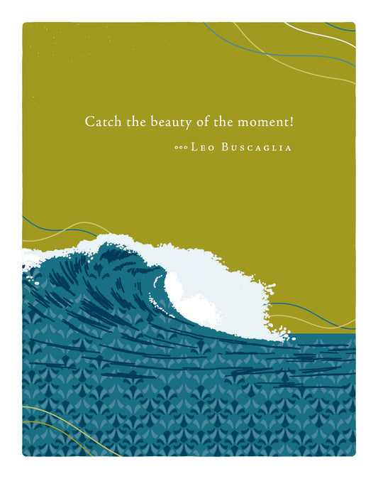 Beauty of the Moment Birthday Card