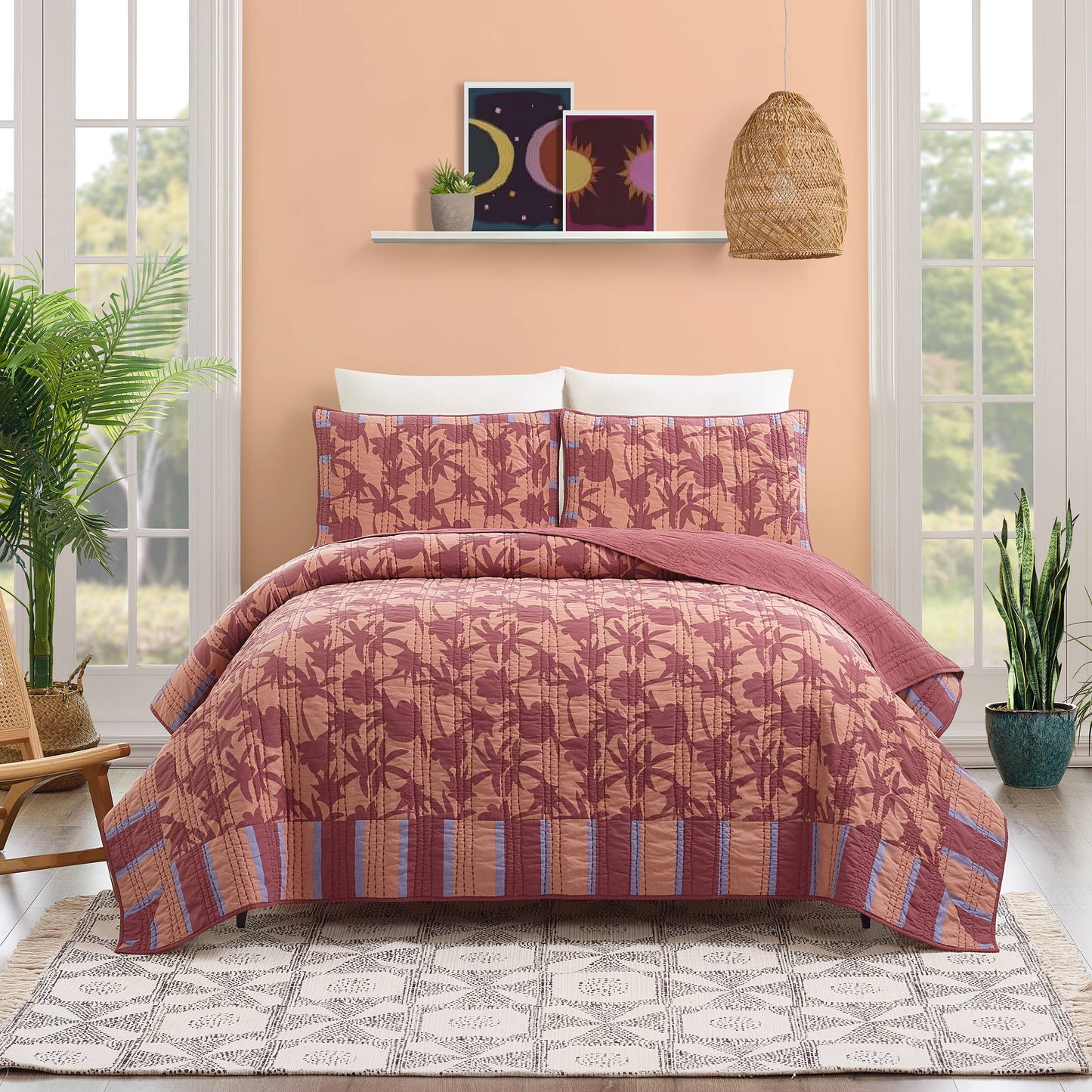 Natalia 3-Piece Quilt Set